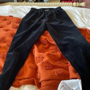 Jones New York corduroy pants, Black, Size Medium